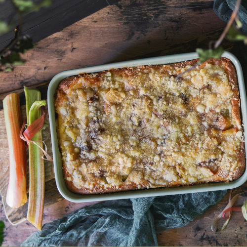 Rhubarb Crumble